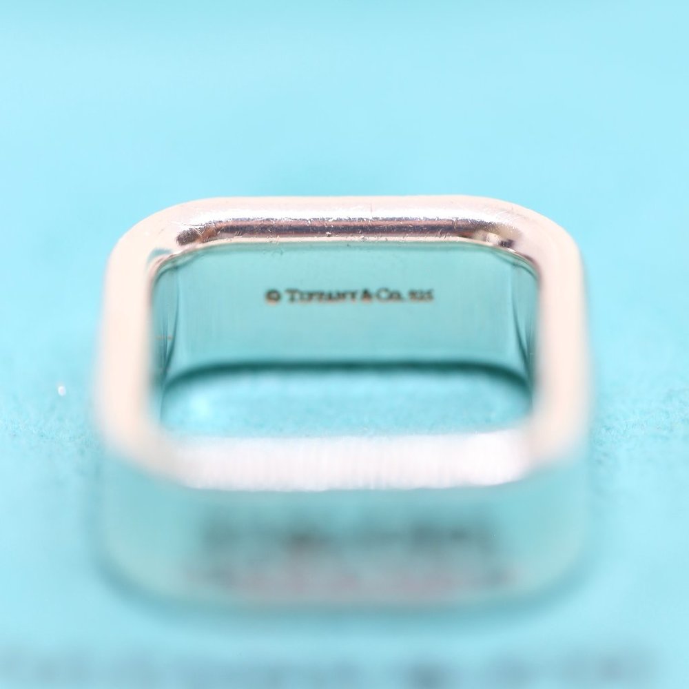 Tiffany & Co. 1837 Square Ring Size 5 - Picture 3 of 8